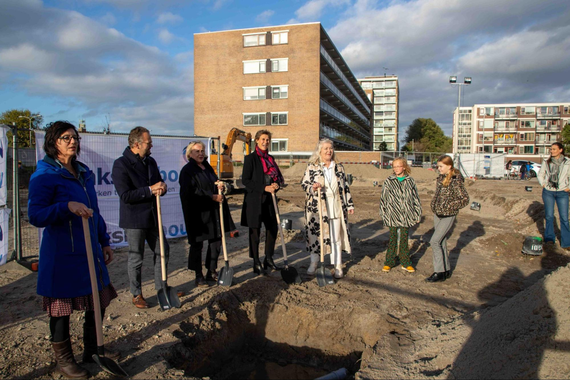 Feestelijke start bouw IKC+ Katwijk
